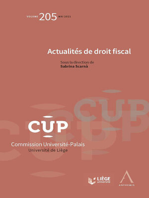 cover image of Actualités de droit fiscal